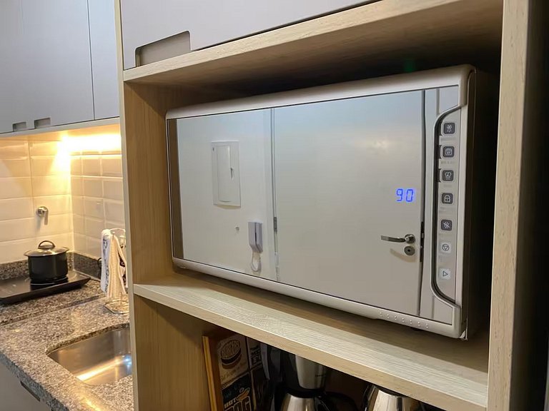 TD716_Apto novo em Moema, com WIFI+AC+TV Smart