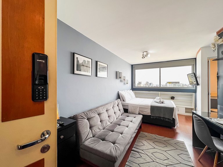 SH170_Apartamento estiloso próximo Av. Paulista