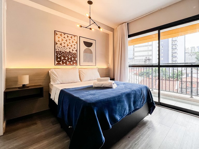 BV405_ Apartamento novo, moderno e bem equipado