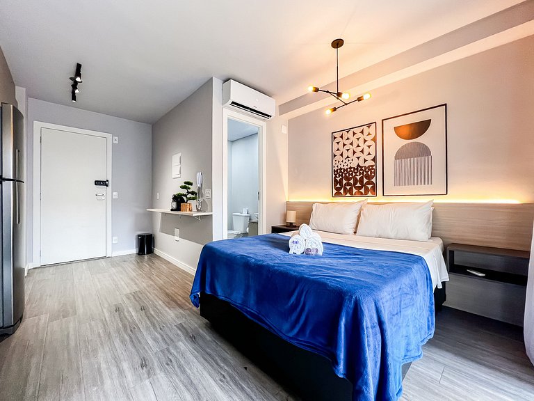 BV405_ Apartamento novo, moderno e bem equipado