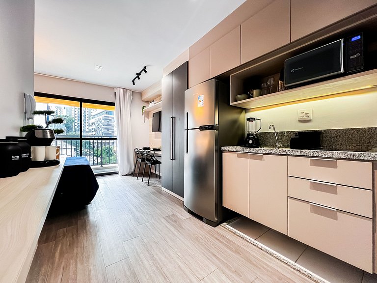 BV405_ Apartamento novo, moderno e bem equipado