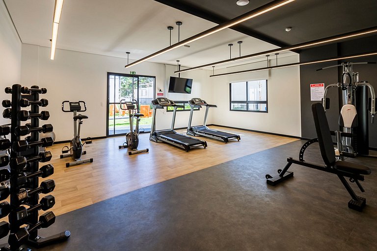 Belo apto com varanda em Indianapolis