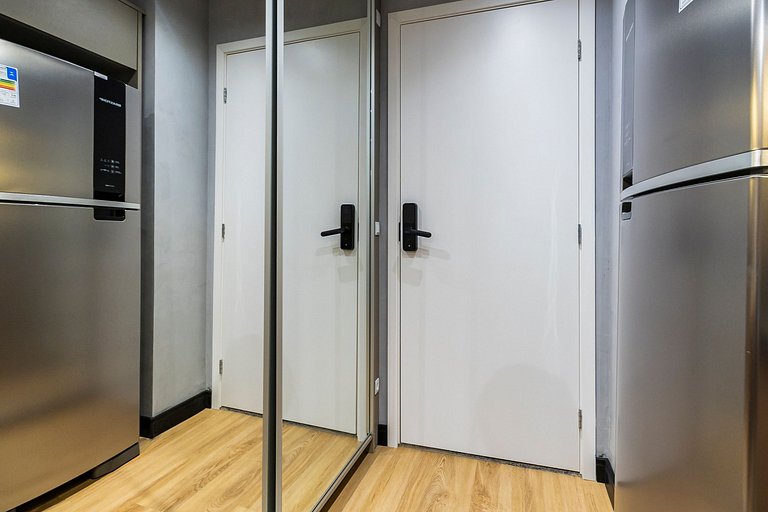 FC911_Apartamento moderno, ideal para sua estadia