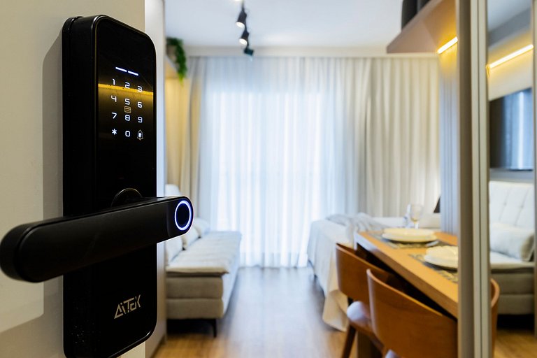 FC911_Apartamento moderno, ideal para sua estadia