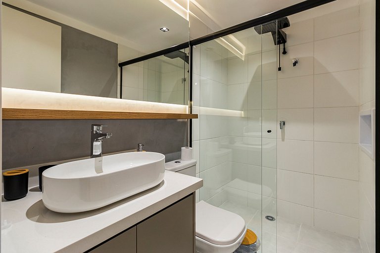 FC911_Apartamento moderno, ideal para sua estadia