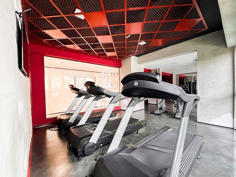 Studio moderno com vista aberta na Vila Olímpia