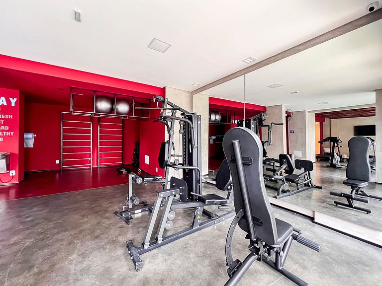 Studio moderno com vista aberta na Vila Olímpia