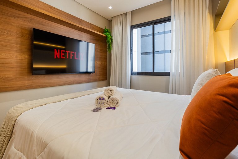 FC301_Apartamento 1 dorm, moderno em Pinheiros