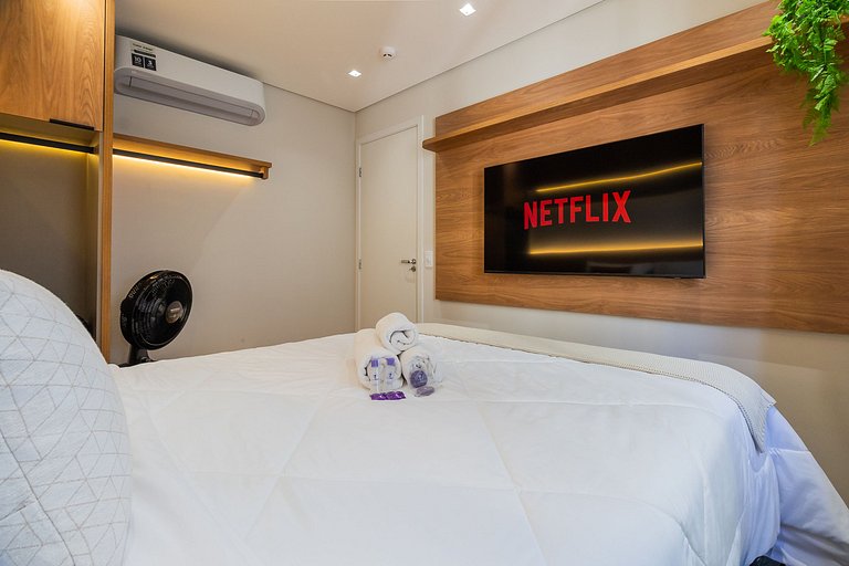 FC301_Apartamento 1 dorm, moderno em Pinheiros