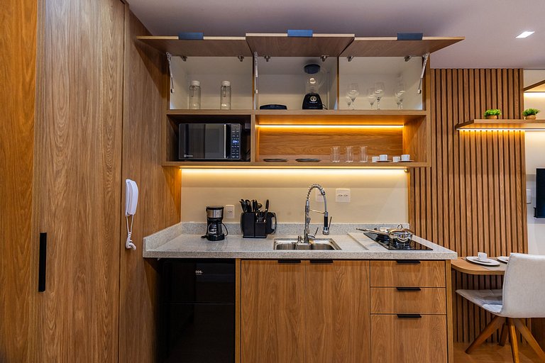 FC301_Apartamento 1 dorm, moderno em Pinheiros