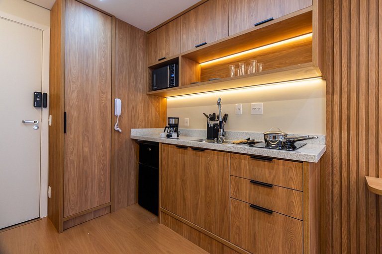 FC301_Apartamento 1 dorm, moderno em Pinheiros