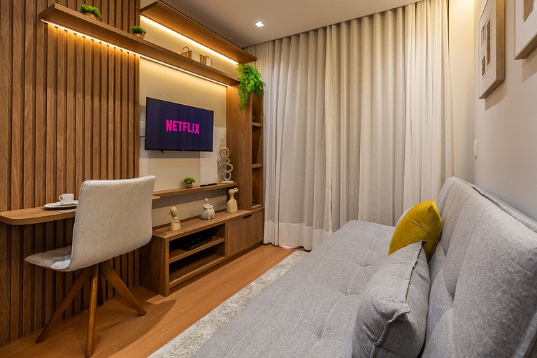 FC301_Apartamento 1 dorm, moderno em Pinheiros
