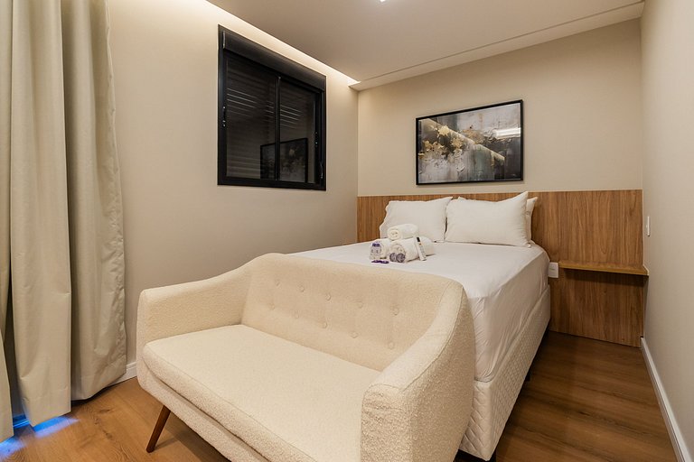 NON106_Apartamento completo e moderno em Moema