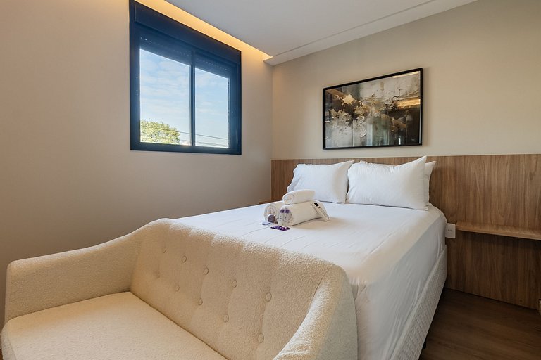 NON106_Apartamento completo e moderno em Moema
