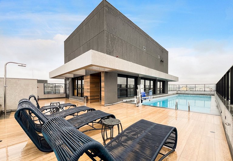 BR123_ Apartamento moderno, ideal para sua estadia