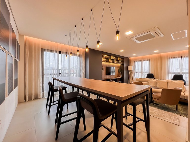BR123_ Apartamento moderno, ideal para sua estadia