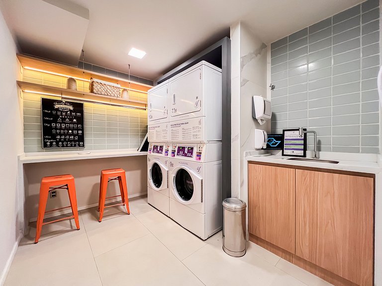 BR123_ Apartamento moderno, ideal para sua estadia