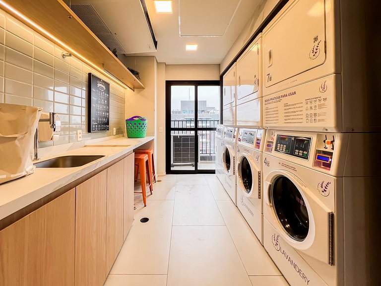 BR123_ Apartamento moderno, ideal para sua estadia