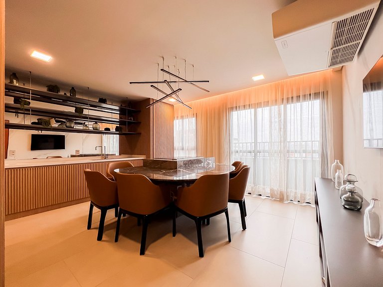 BR123_ Apartamento moderno, ideal para sua estadia