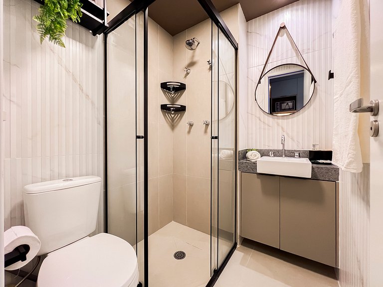 BR123_ Apartamento moderno, ideal para sua estadia