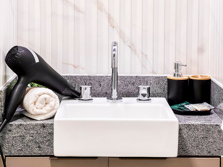 BR123_ Apartamento moderno, ideal para sua estadia