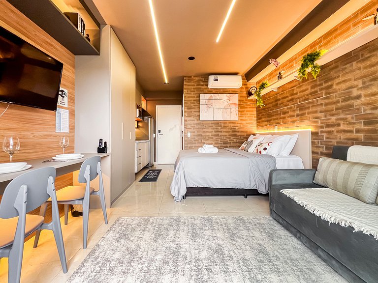 BR123_ Apartamento moderno, ideal para sua estadia
