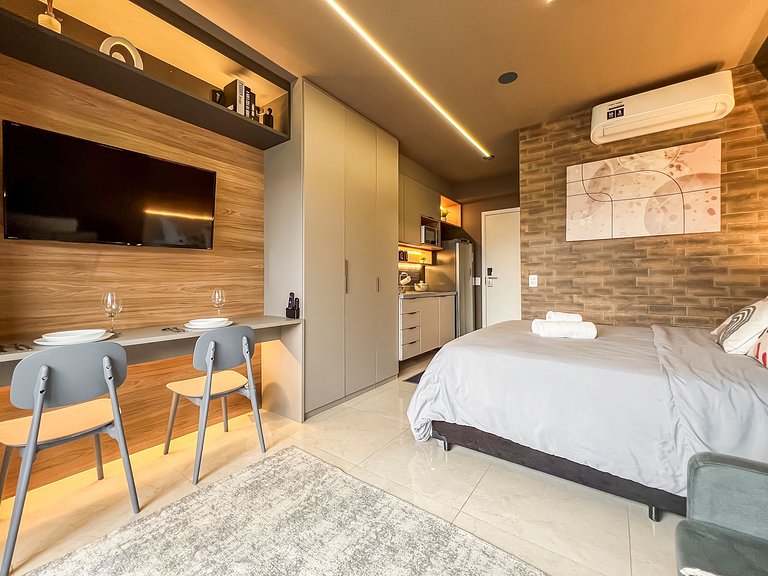 BR123_ Apartamento moderno, ideal para sua estadia