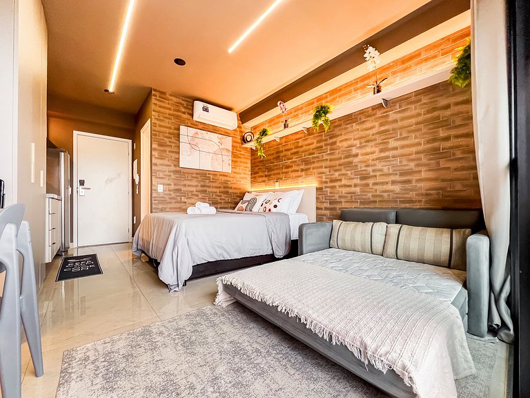 BR123_ Apartamento moderno, ideal para sua estadia