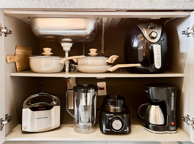 BR123_ Apartamento moderno, ideal para sua estadia