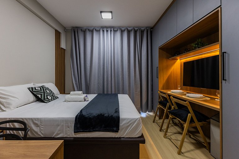 FL606_ Apartamento funcional, próximo Faria Lima