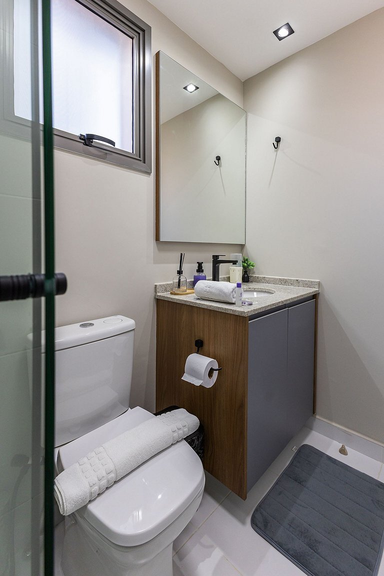 FL606_ Apartamento funcional, próximo Faria Lima