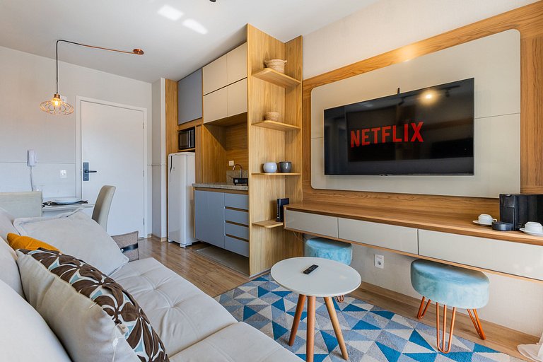 NOI903_ 1 dorm. Moderno, AC, Wi-Fi