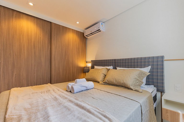 FC304_Apartamento 1 dorm, completo, em Pinheiros