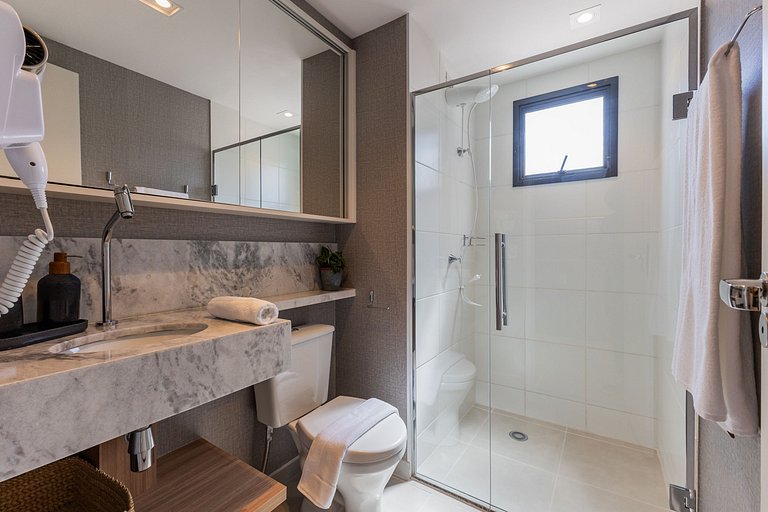 FC304_Apartamento 1 dorm, completo, em Pinheiros
