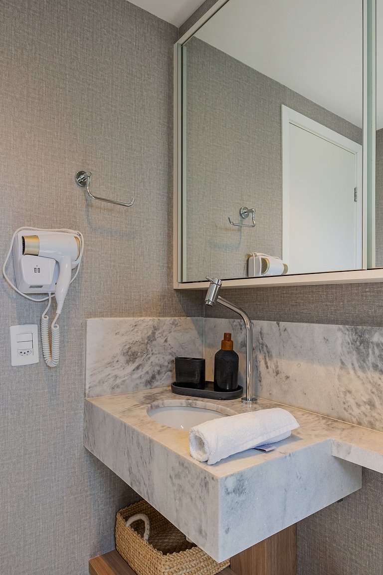 FC304_Apartamento 1 dorm, completo, em Pinheiros
