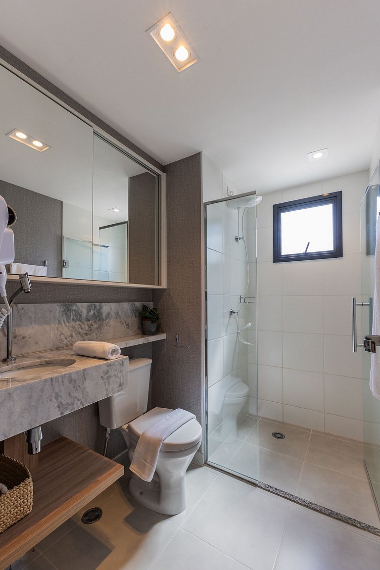 FC304_Apartamento 1 dorm, completo, em Pinheiros