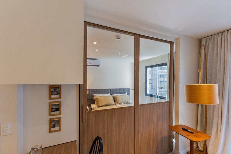 FC304_Apartamento 1 dorm, completo, em Pinheiros