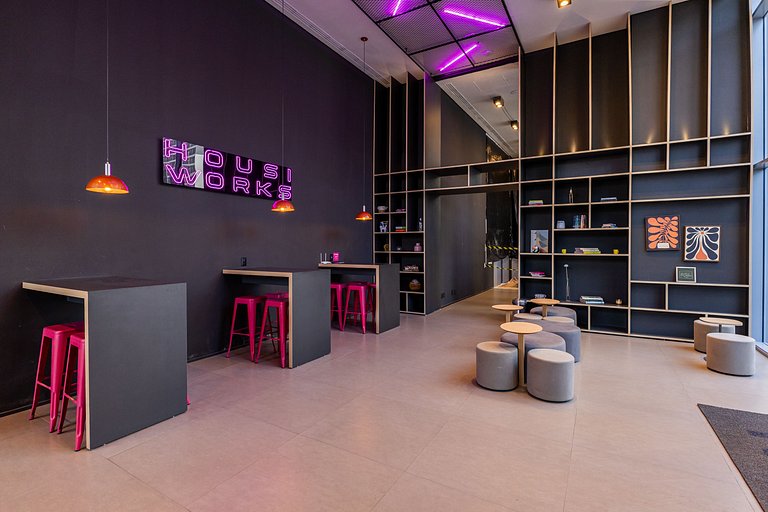 Belo studio c/ cama queen na Vila Olimpia