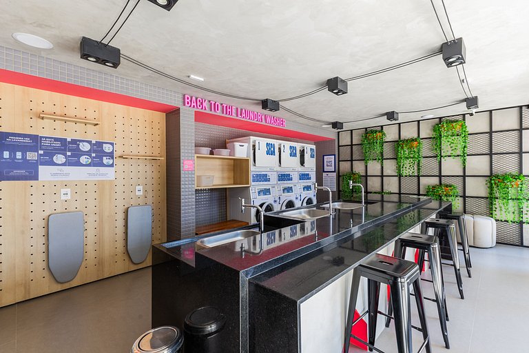 Belo studio c/ cama queen na Vila Olimpia