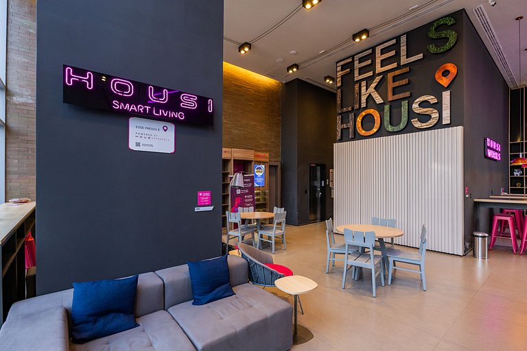 Belo studio c/ cama queen na Vila Olimpia