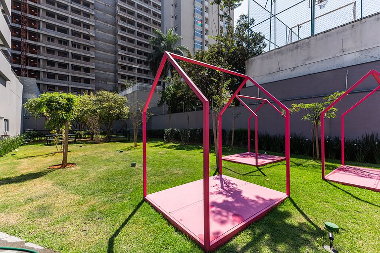 Belo studio c/ cama queen na Vila Olimpia