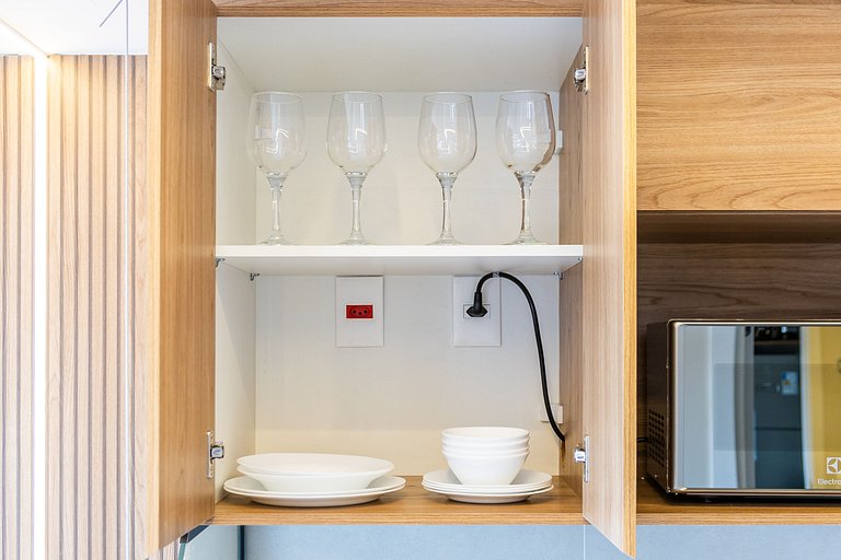 Belo studio c/ cama queen na Vila Olimpia