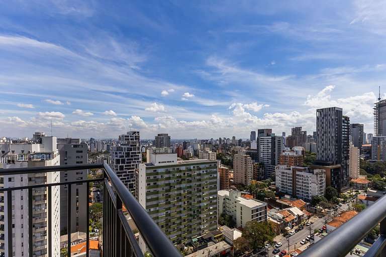 Charmoso studio na Cardeal Arcoverde