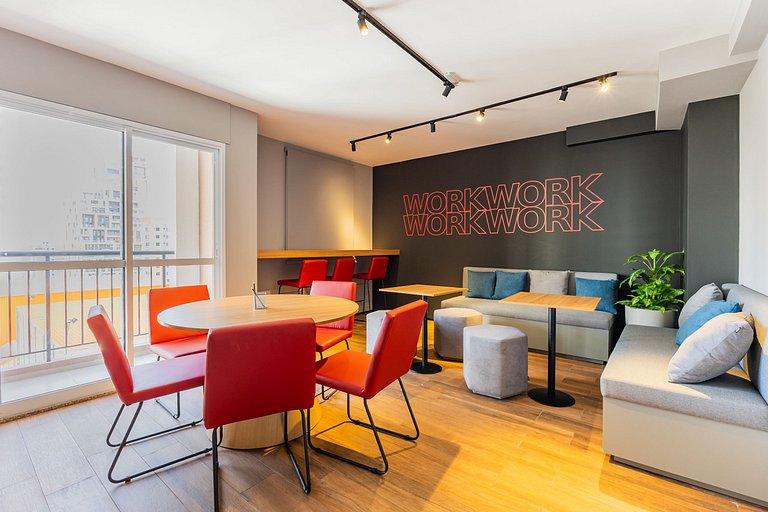 Lindo studio no coração de Pinheiros