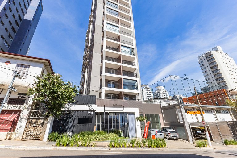 Charmoso studio na Cardeal Arcoverde