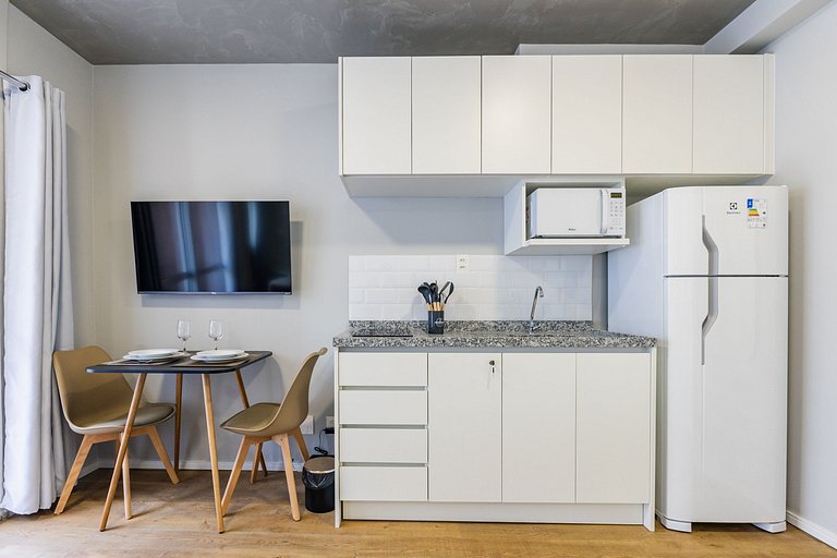 Lindo studio no coração de Pinheiros