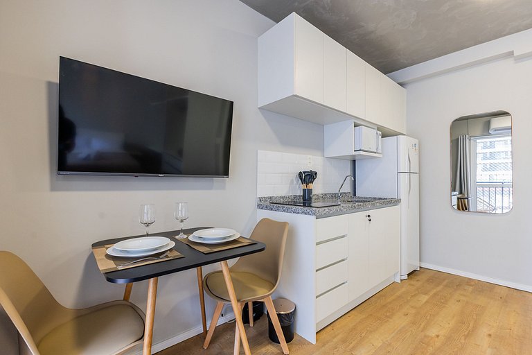 Lindo studio no coração de Pinheiros