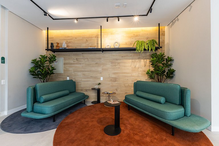 Belo studioC/cama queen na Vila Madalena