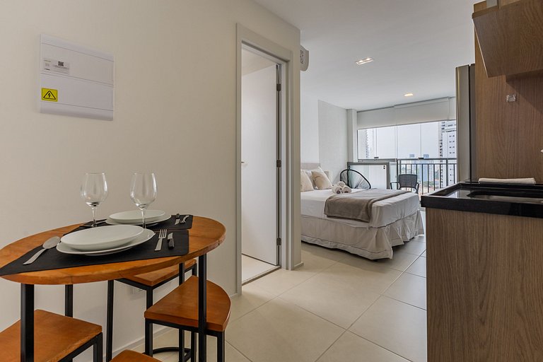 Charmoso studio a 100m da Estação Vl. Madalena