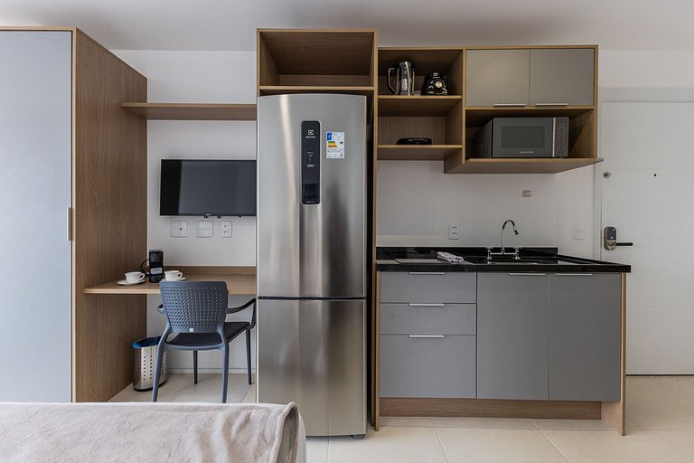 Charmoso studio a 100m da Estação Vl. Madalena